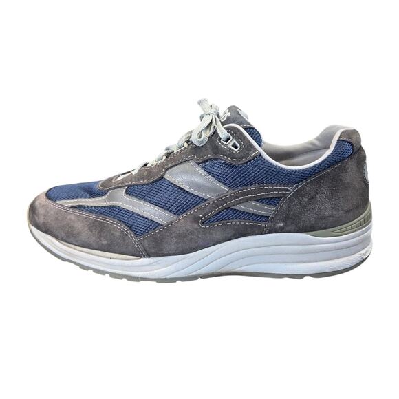 SAS Journey Tour Leather Mesh Walking Men Shoes Size 13.5 S Gray/Blu Walking - Picture 3 of 14
